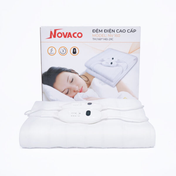 Đệm sưởi điện đôi Novaco 160x140cm